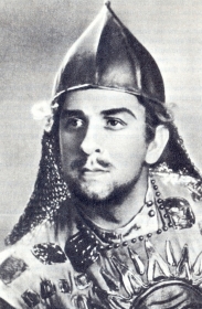 Ivan Ivanovich Petrov (Krause) - Ruslan, from the opera "Ruslan and Lyudmila", music. M.I. Glinka. The photo. (   () - ,   "  ", . .. . .) (Belyaev)