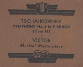 Symphony No. 4 in F minor op. 36 (  4   op. 36), symphony piece (Symphony No. 4 in F minor op. 36) (Zonofon)