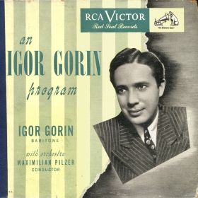 Igor Gorin with orchestra under Maximilian Pilzer (       ) (bernikov)
