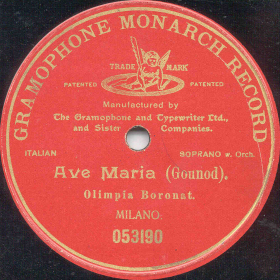 ve Maria ( ), anthem (Zonofon)