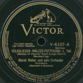 Medley of popular waltz songs ‒ part 1 ( ‒ ,  1) (Volkslieder‒Walzer-Potpourri‒I. Teil) (bernikov)