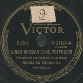 Potpourri of Russian Songs (   ), gypsy romance (ckenny)