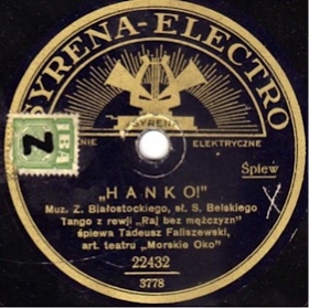 Hanko, tango (Revue Paradise without men) (Bodo)