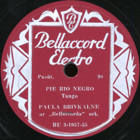 At Rio Negro (Pie Rio-Negro) (Am Rio Negro), tango (operetta Mask in blue) (bernikov)
