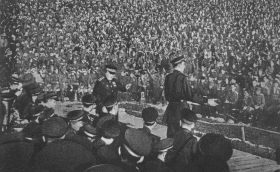 Concert of the Red Banner Ensemble before the soldiers, 1944 (Концерт Краснознамённого ансамбля перед бойцами, 1944 год) (Modzele)