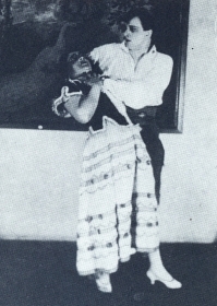 N.K. Pechkovsky and F.S. Mukhtarova. "Carmen". The photo. (Н.К. Печковский и Ф.С. Мухтарова. "Кармен". Фотография.) (Belyaev)