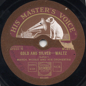 Gold And Silver, waltz (Zonofon)