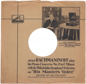 HMV sleeve with Rachmaninoff (bernikov)