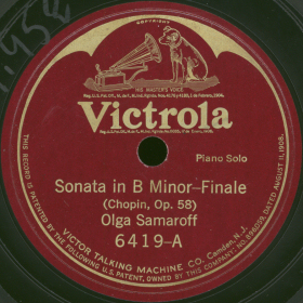 Sonata in B minor : Finale, no. 3, op. 58 (bernikov)