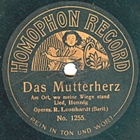 Mothers Heart (My Yiddische Mame) (Das Mutterherz), song (horseman)