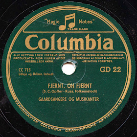 Fjernt, Oh Fjernt (, ), folk song (Lotz)