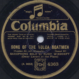 , ! (Song of the Volga Boatman),   (Zonofon)
