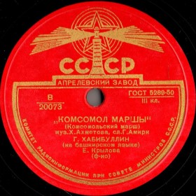 Komsomol March, song (Nietzsche)