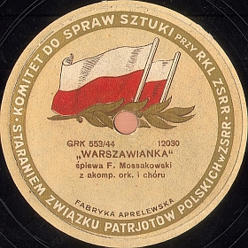 Warszawianka (La Varsovienne), march song (mgj)