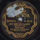 Why Are You Sorry? (  ), romance-song (conservateur)