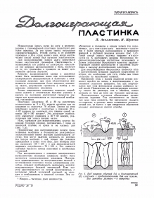 Журнал "Радио" №11, 1952 год, стр. 51-53. АПОЛЛОНОВА Л., ШУМОВА Н. Долгоиграющая пластинка (Andy60)