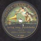 Spring song, op.62 (Frühlingslied, op.62) (Cycle Songs without Words) (Lotz)