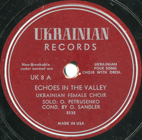 Echoes in the Valley (  ), folk song (MRCSF)