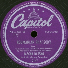 Rumanian Rhapsody, part 2, medley (bernikov)